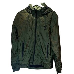 Boy Scouts BSA adult Wind Tech Jacket Green Size Medium